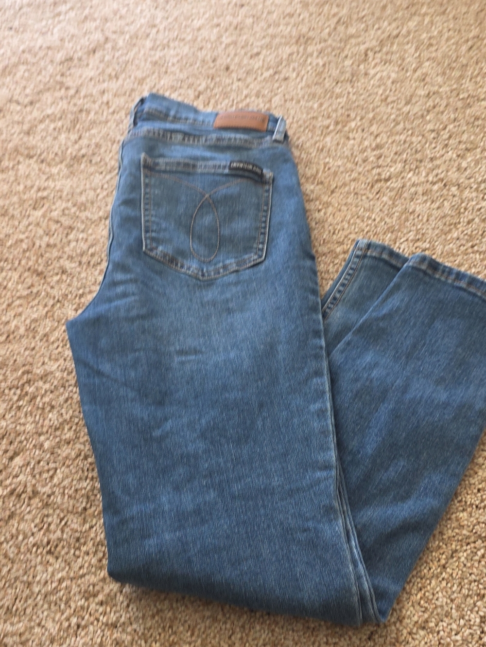 Calvin Klein Jeans High Rise Skinny / Medium Wash Denim